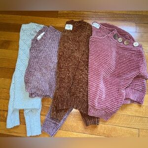 Super soft sweater bundle